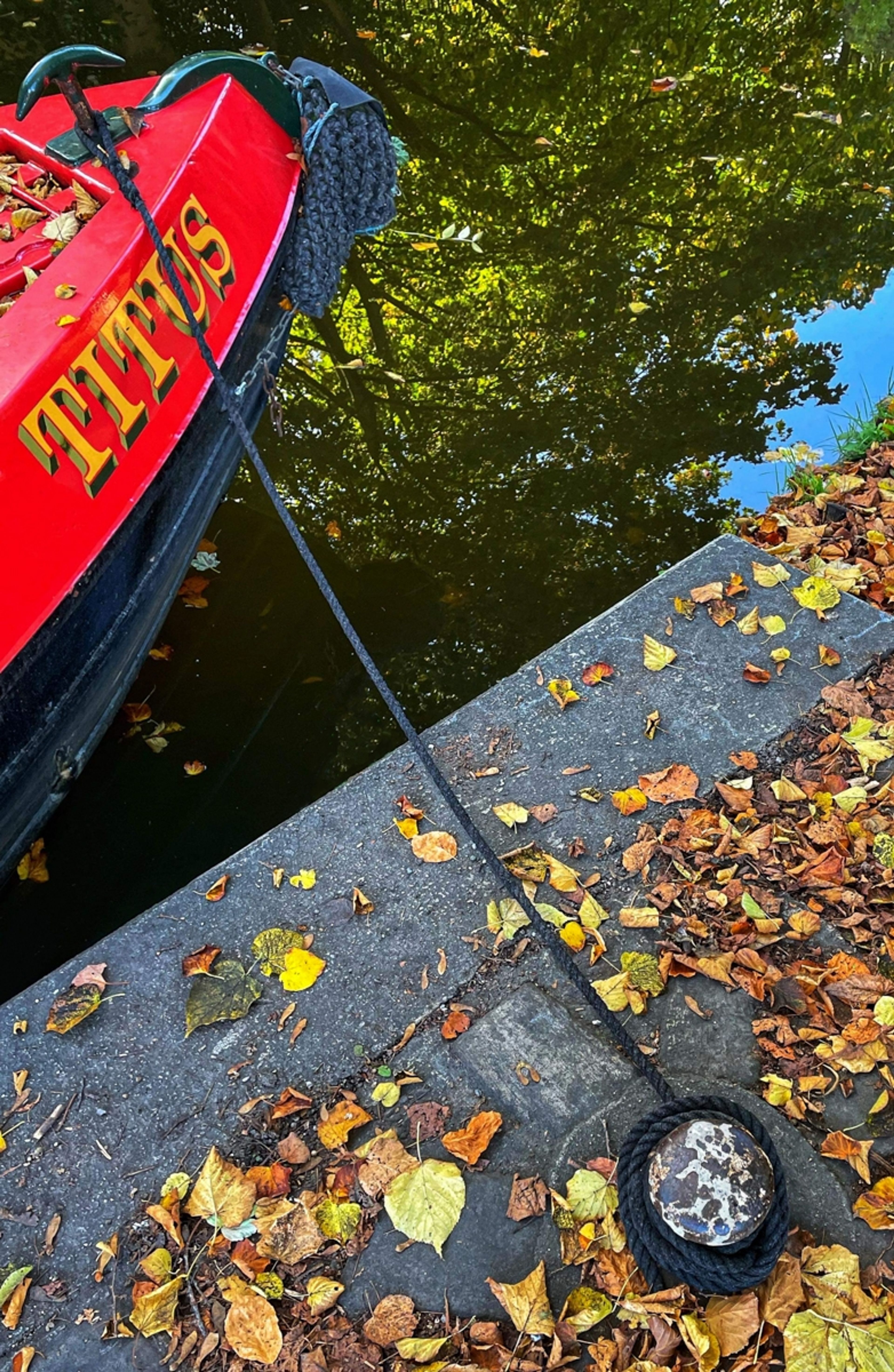 Autumn in Saltaire by Sarah O'Kelly
